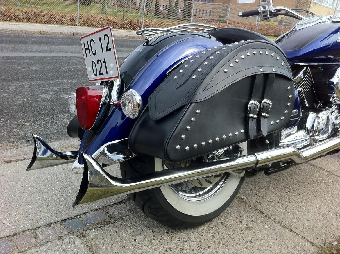 Yamaha XVS Drag Star 1100 Classic SOLGT billede 2