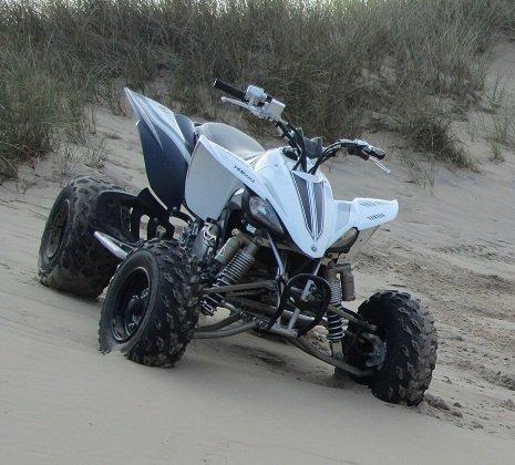 Yamaha Raptor 700R - Min Yfz 450 til sjov:) billede 4