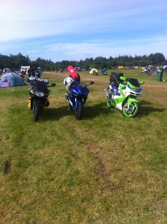 Kawasaki Ninja ZX9R - Træf ved toppen 2012..:) billede 15