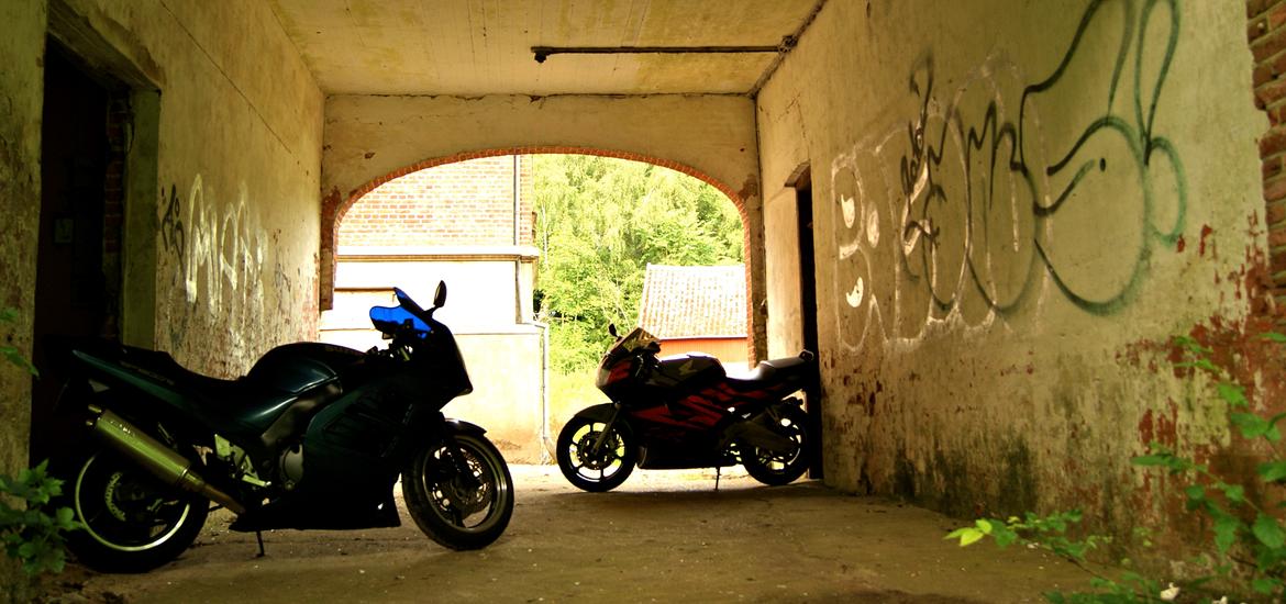 Honda CBR 600 F2  (GIV ET BUD) - Fra et photoshoot jeg lavede med en kammerat.. :) billede 4