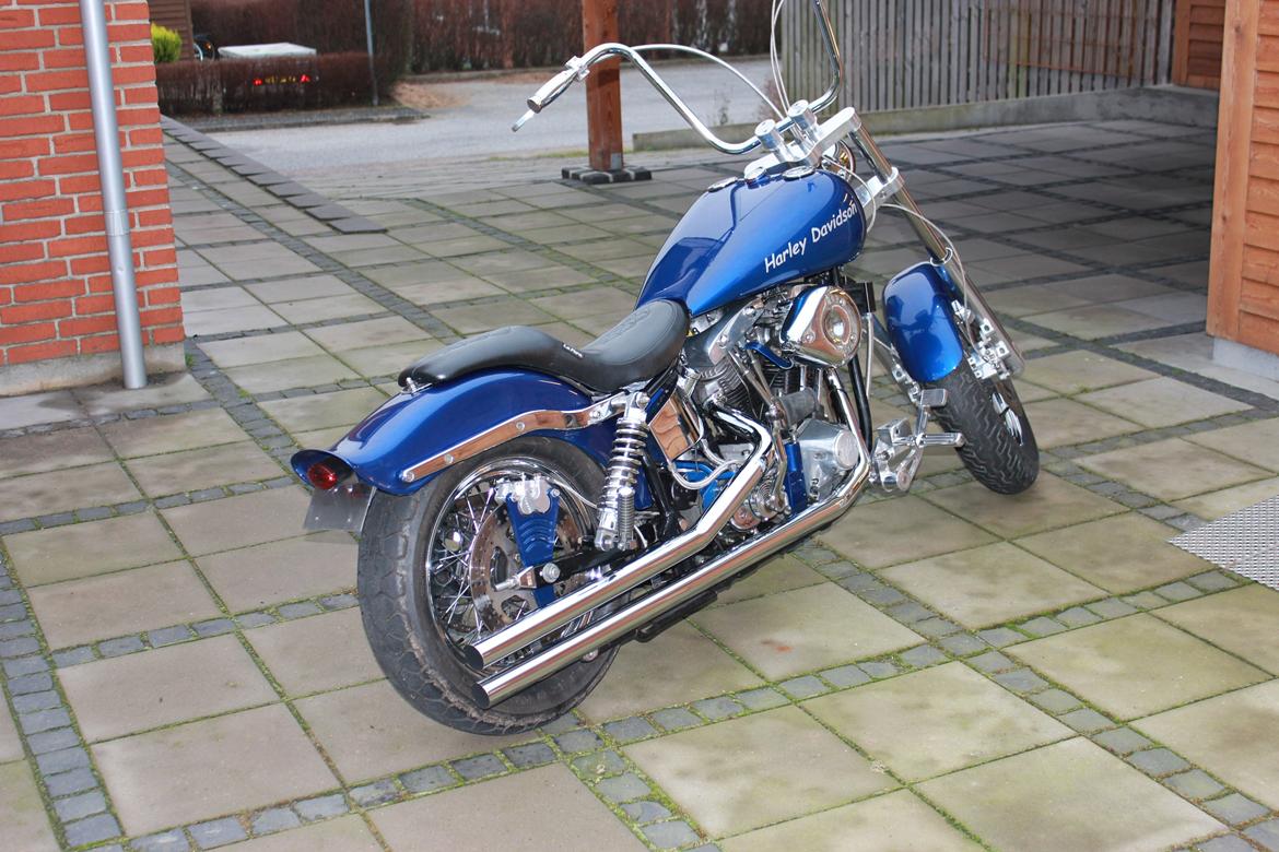Harley Davidson duo glide SOLGT billede 2