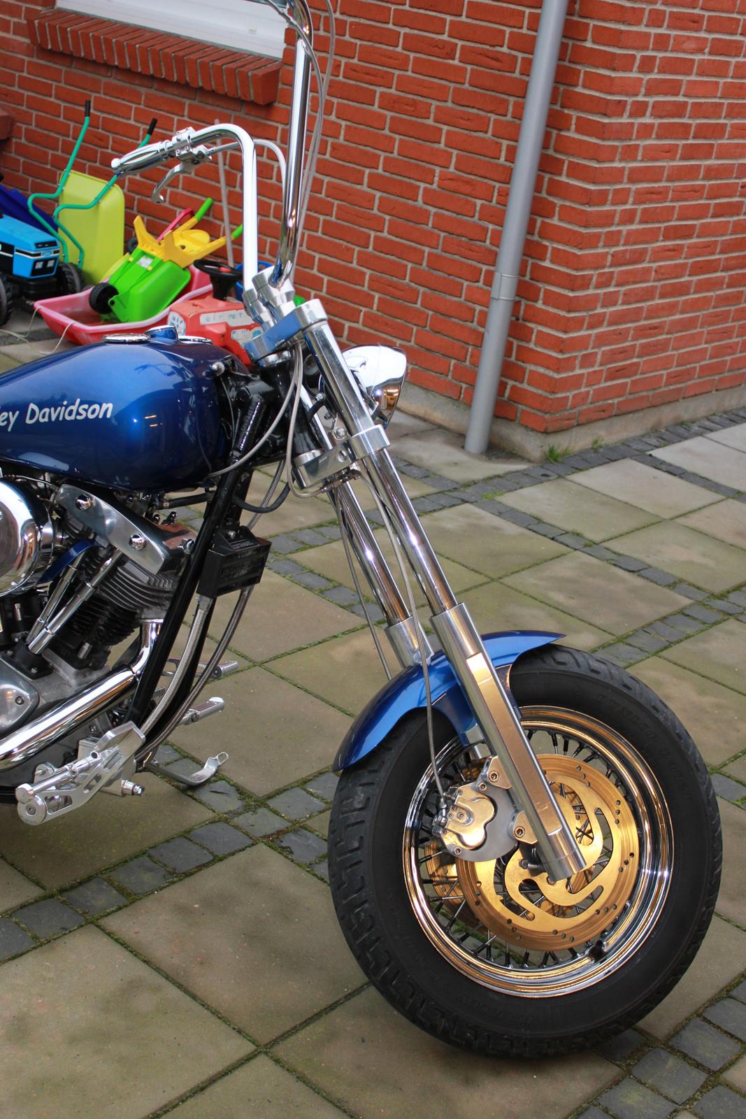 Harley Davidson duo glide SOLGT billede 5