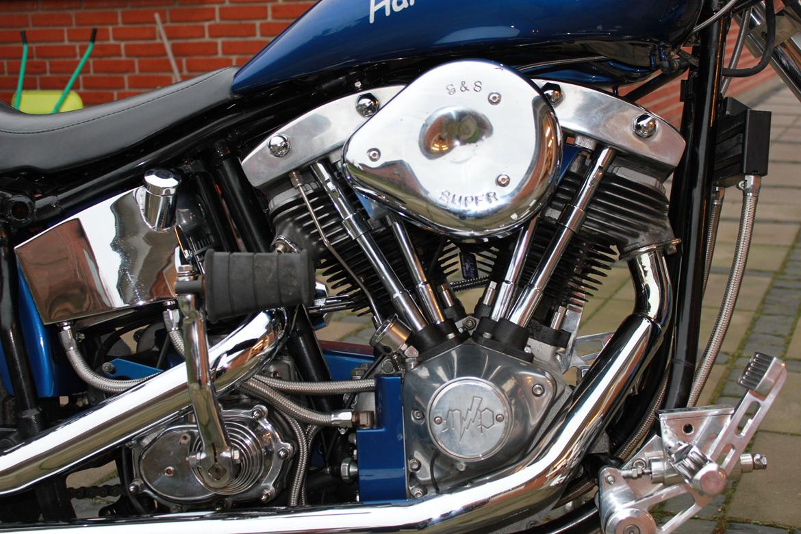 Harley Davidson duo glide SOLGT billede 6