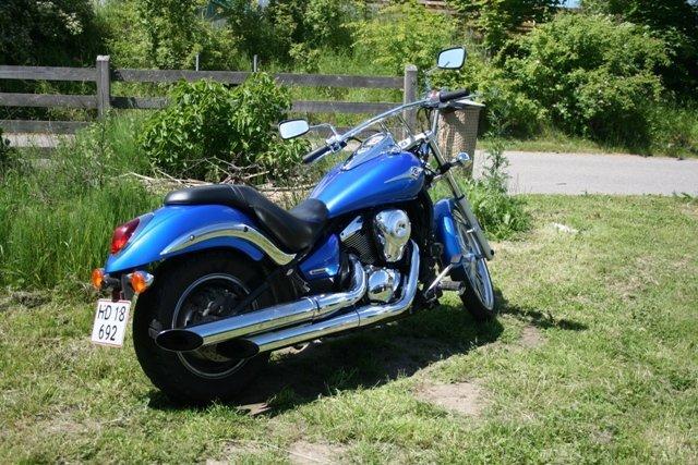 Kawasaki 900 vn - hjemme i haven billede 2