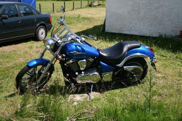 Kawasaki 900 vn - Hjemme i Kvistgård billede 4