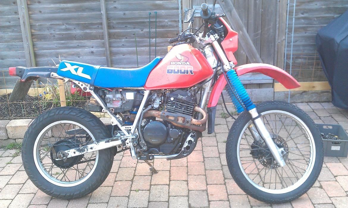 Honda XL600R Street Tracker billede 10