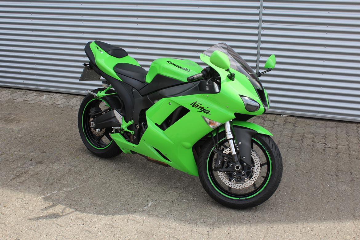 Kawasaki Ninja Zx6r SOLGT! - Som den står i dag. billede 1