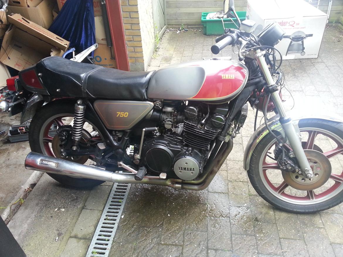 Yamaha xs 750 billede 4