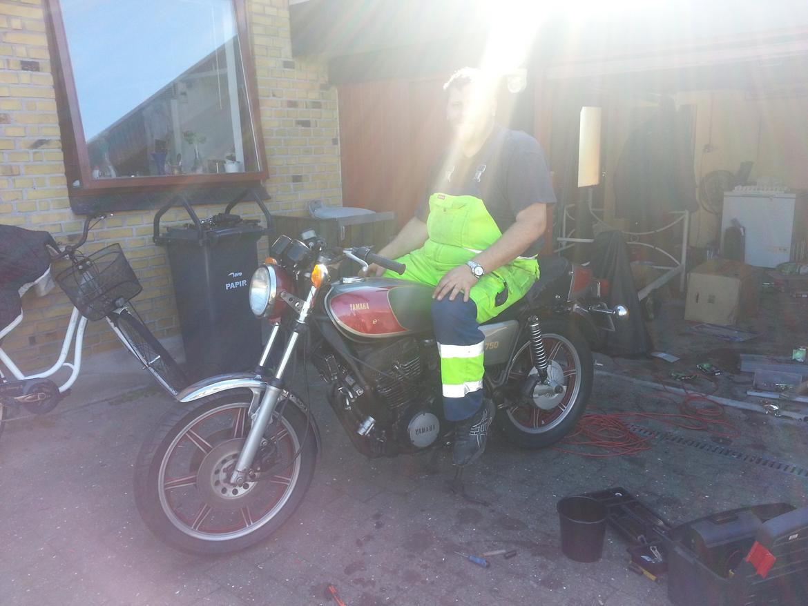 Yamaha xs 750 billede 7