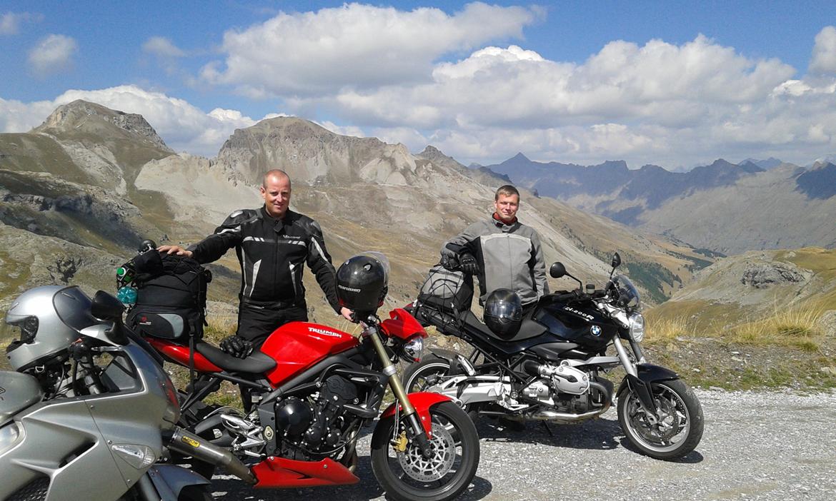 Triumph Street Triple - Col de La Bonette billede 2