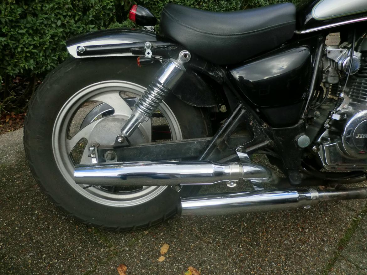 Jinlun 250-5 Bobber (solgt) - Ny udstødning, lidt mere lyd, skal evt. have lidt uld i. billede 18