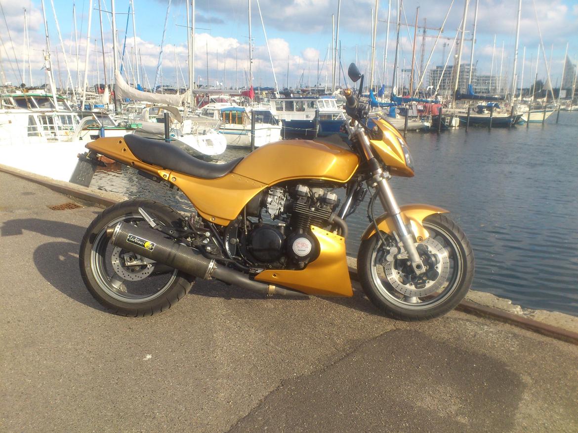 Kawasaki gpz 750 UT Streetfighter - Nordhavnen billede 4