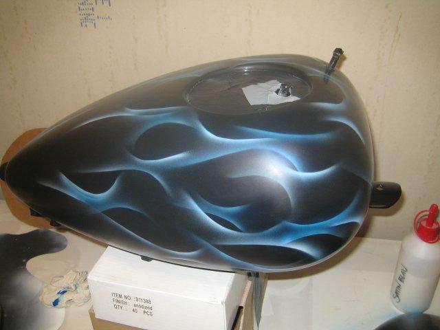 Yamaha xs 650 - 
nymalet,mangler bare klarlak. billede 10