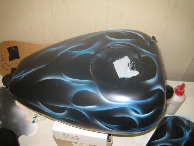 Yamaha xs 650 - 
nymalet,mangler bare klarlak. billede 11