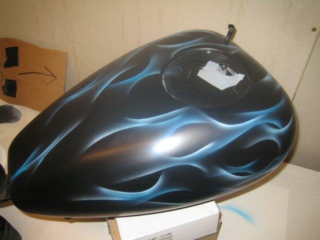 Yamaha xs 650 - 
nymalet,mangler bare klarlak. billede 12