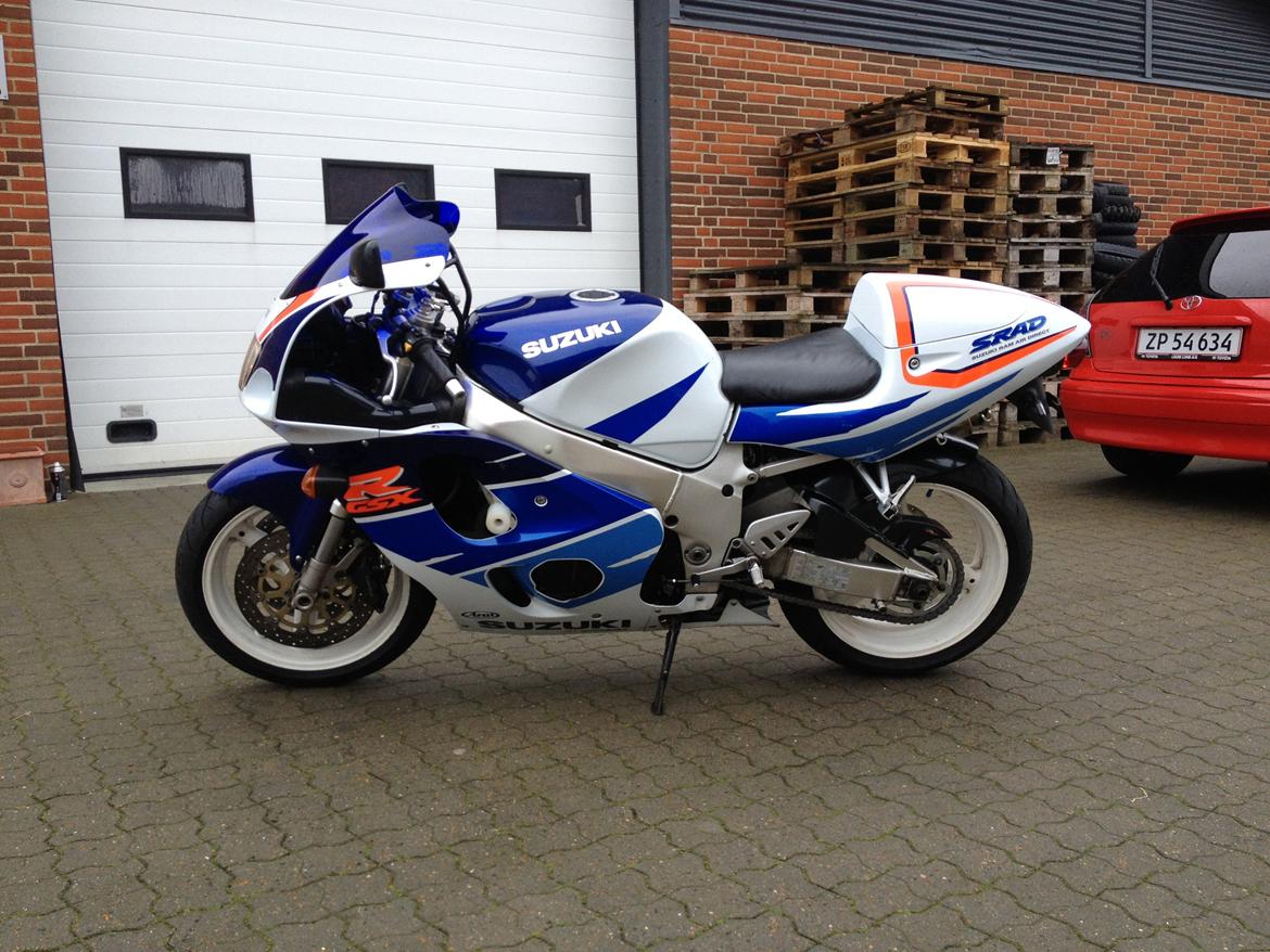 Suzuki Gsxr 750cc - gjort vinder klar billede 11