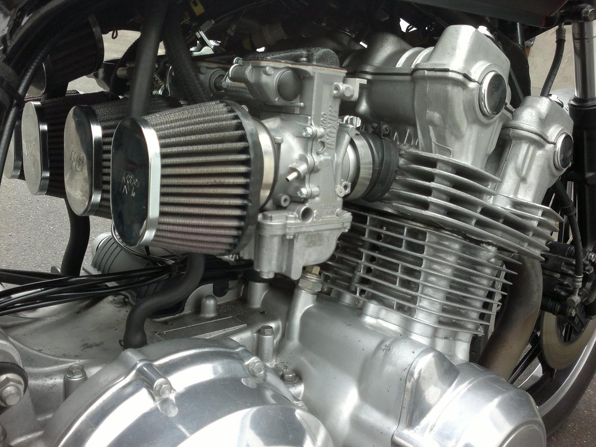 Honda CB 750 DOHC FA - Mikuni racer spjældkarburatorer er fantastiske billede 9