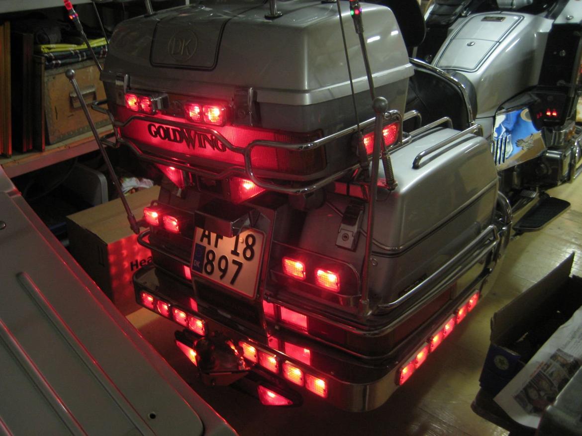 Honda CBR 1100XX Super BlackBird - Solgt 2013. Honda GL 1200 Interstate 1985 billede 5