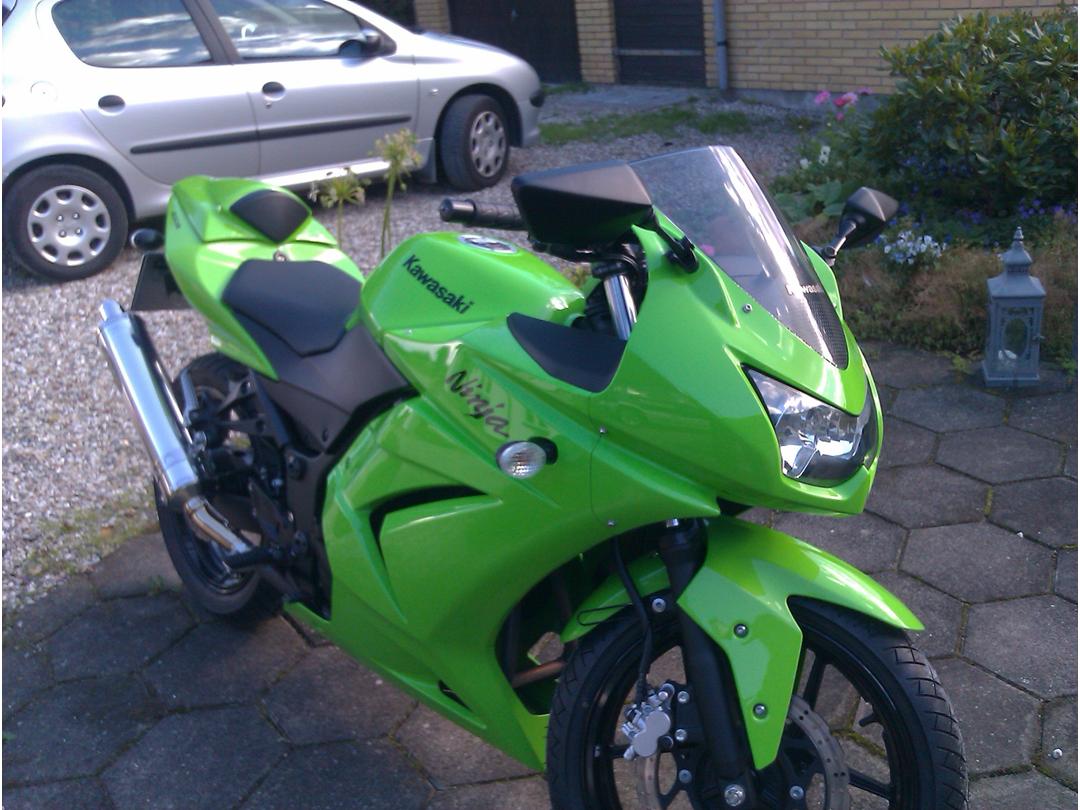 Kawasaki 250r - 2008 - det er som sagt min anden nin...