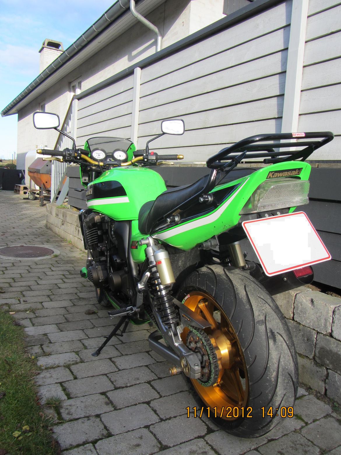 Kawasaki ZRX1200R Eddy Lawson replica billede 3