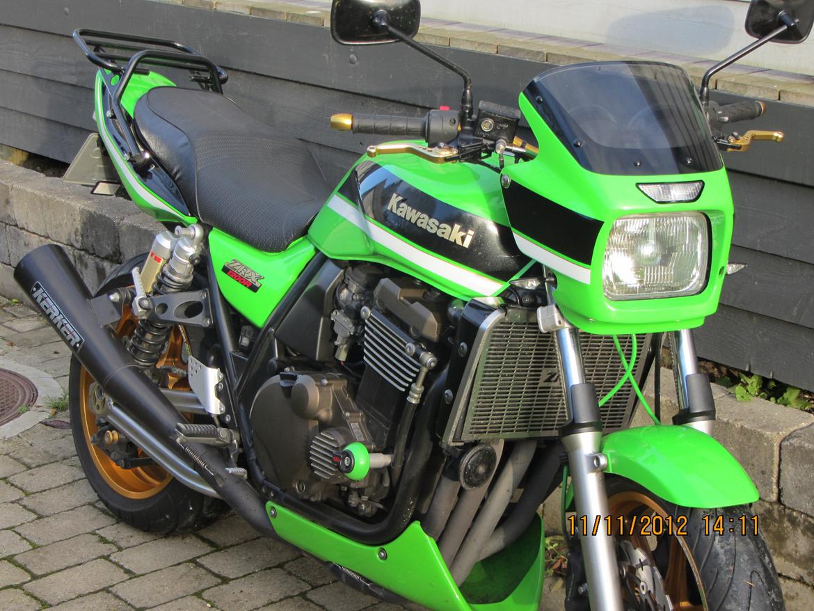 Kawasaki ZRX1200R Eddy Lawson replica billede 1