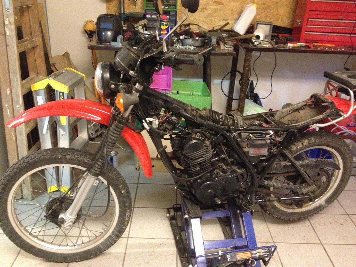 Yamaha XT 250 billede 15