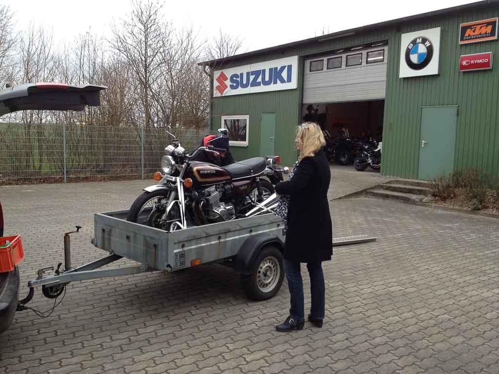 Honda CB750 K7 billede 4