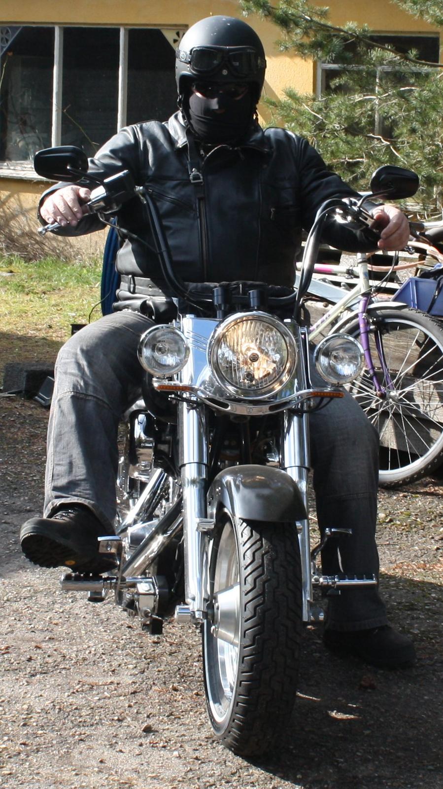 Harley Davidson Fatboy Solgt - Første tur i 2012 billede 9