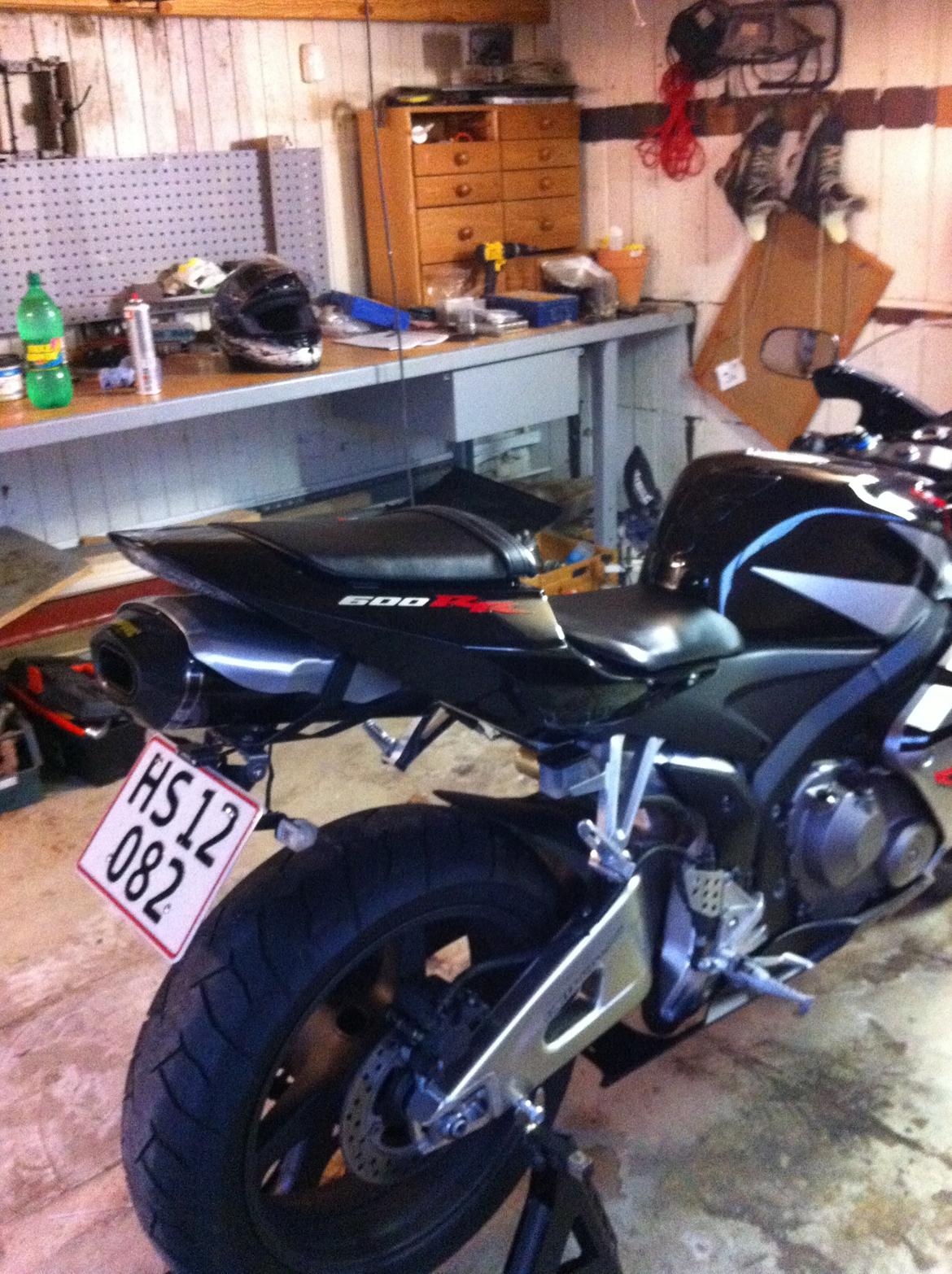 Honda CBR 600 RR - Ny skorsten.. Lækker klang :-) billede 8