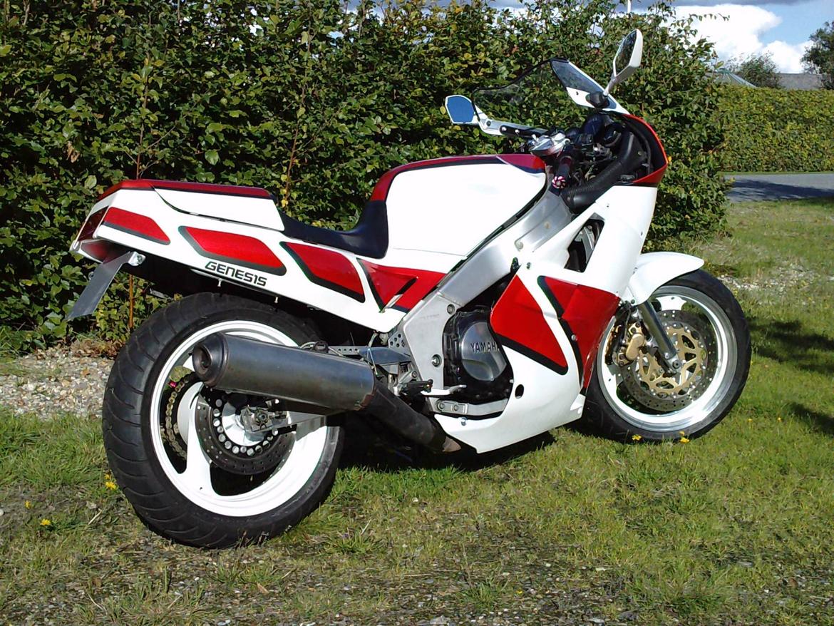 Yamaha FZR 1000 - En af de sidste rigtig gode  solskinsdage i året 2012 billede 15