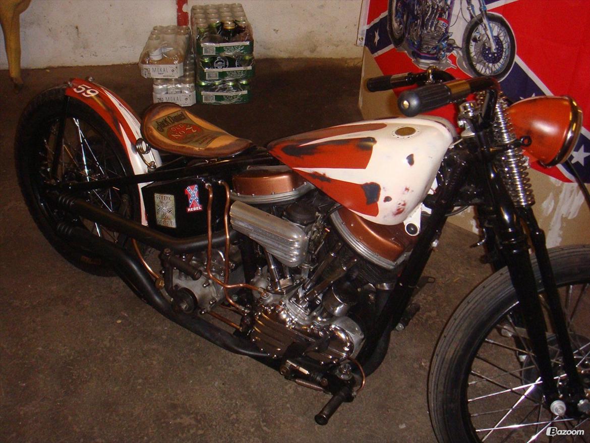 Harley Davidson panhead 1200 billede 2