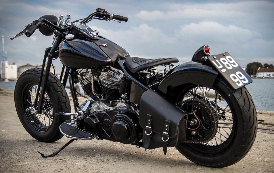 Harley Davidson Wishbone Bobber billede 1