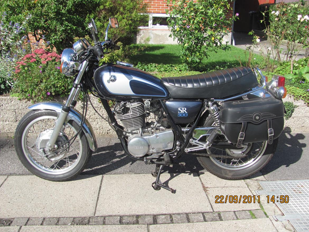 Yamaha SR 500 billede 2