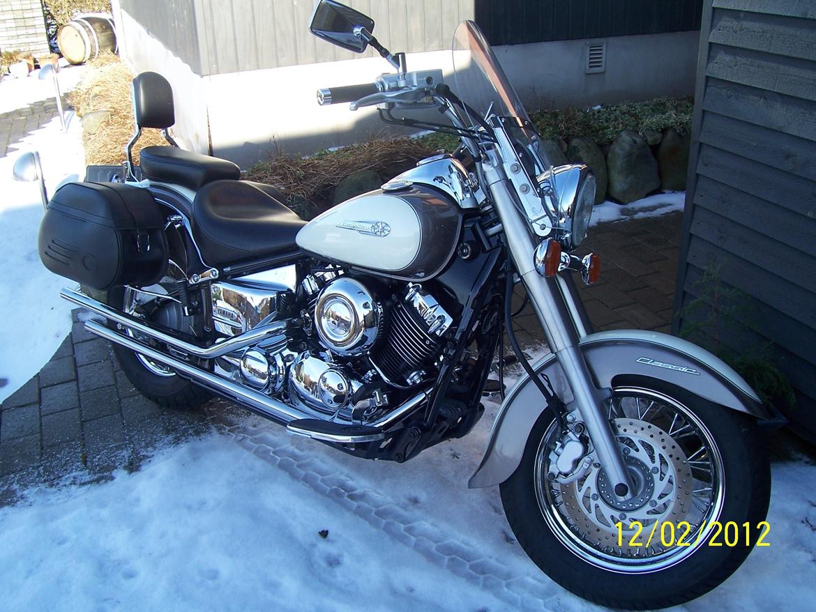 Yamaha XVS 650 Dragstar Classic "solgt" billede 5