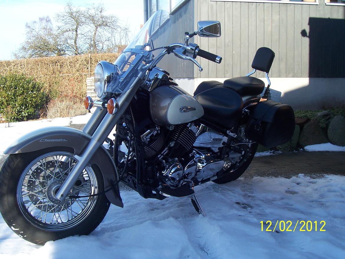 Yamaha XVS 650 Dragstar Classic "solgt" billede 7