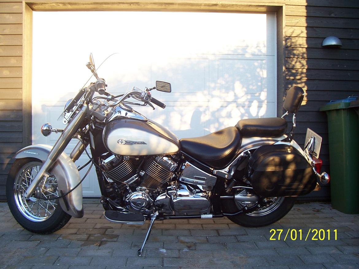 Yamaha XVS 650 Dragstar Classic "solgt" billede 11