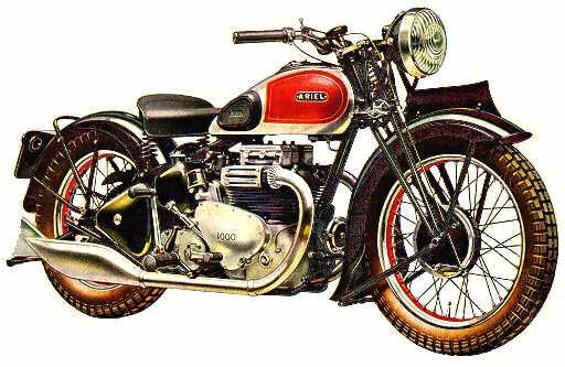Ariel 4G Square Four - Sådan så den ud, da den var ny i 1937 billede 1