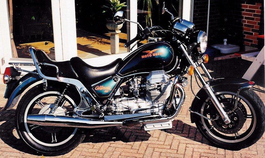 Harley Davidson V-Rod VRSCA - 
Min gamle Guzzi. billede 15