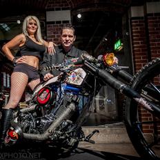 Harley Davidson twisted chopper dropseat...