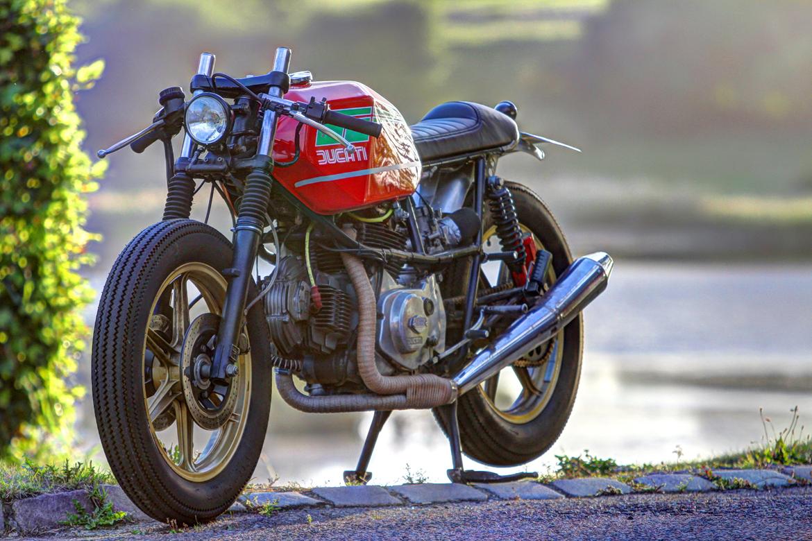 Ducati 650 SL Pantah Cafe Racer billede 5