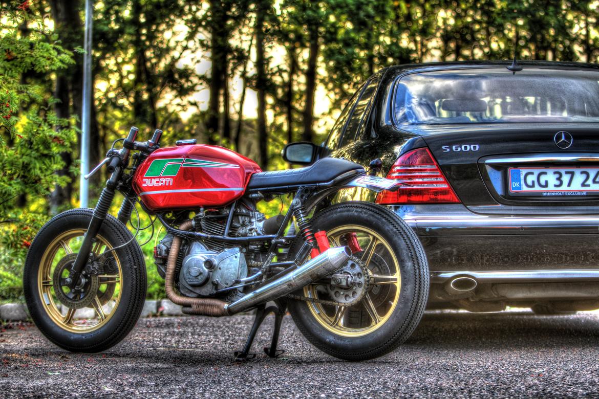 Ducati 650 SL Pantah Cafe Racer billede 6