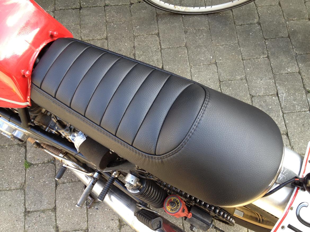 Ducati 650 SL Pantah Cafe Racer - Færdigt resultat. billede 15