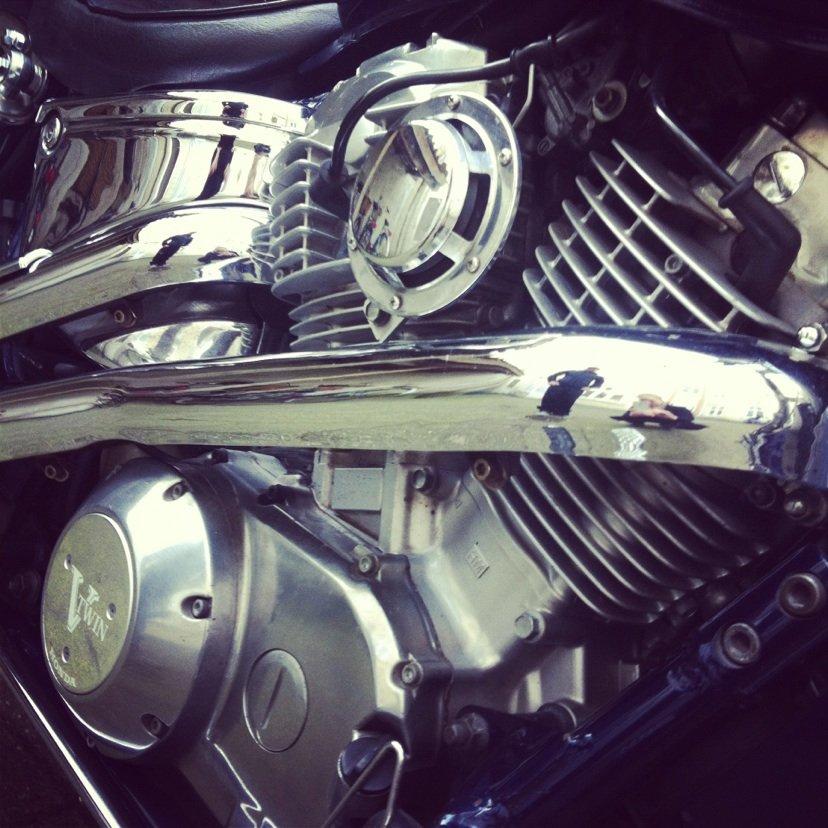 Honda VT 1100 Shadow SOLGT billede 9