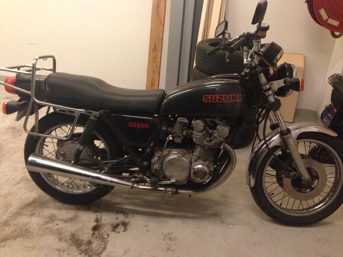 Suzuki GS 550 Cafe Racer 2 billede 2