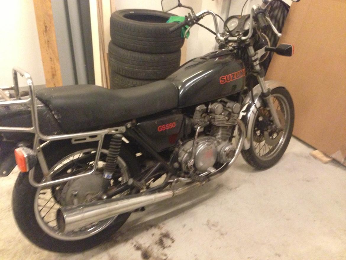 Suzuki GS 550 Cafe Racer 2 billede 5