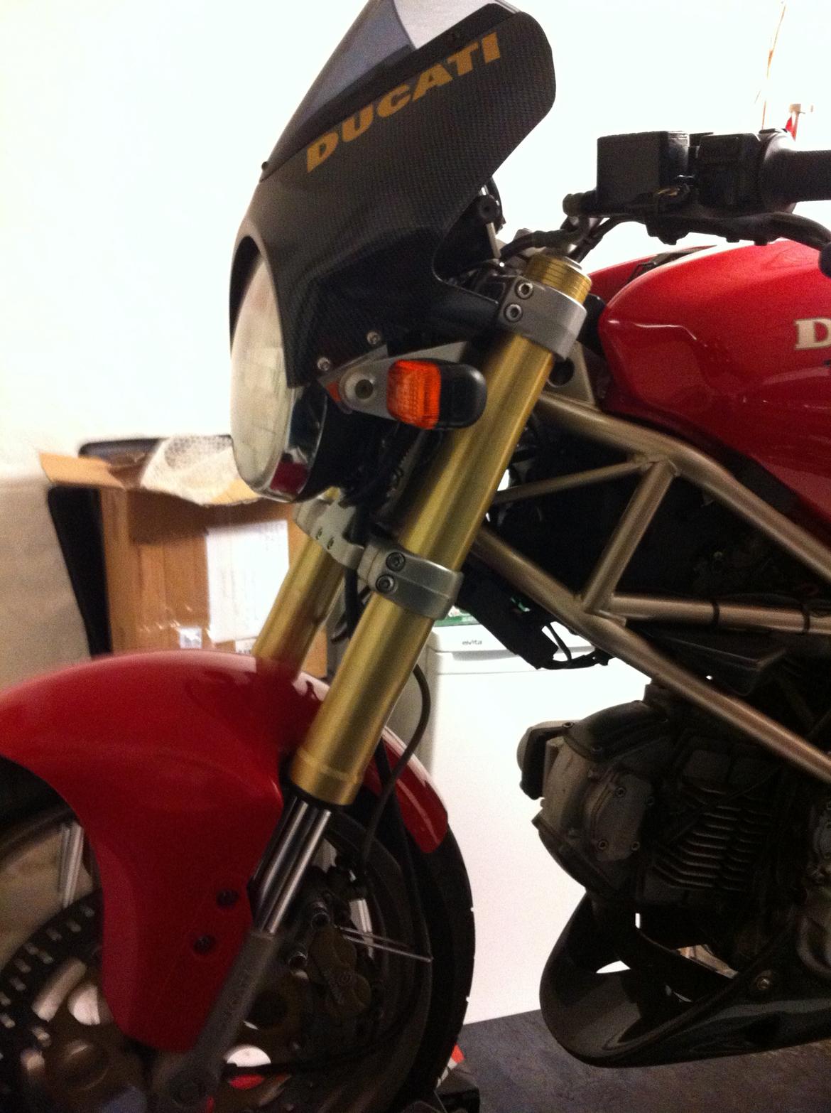 Ducati Monster - Ny carbon front billede 16