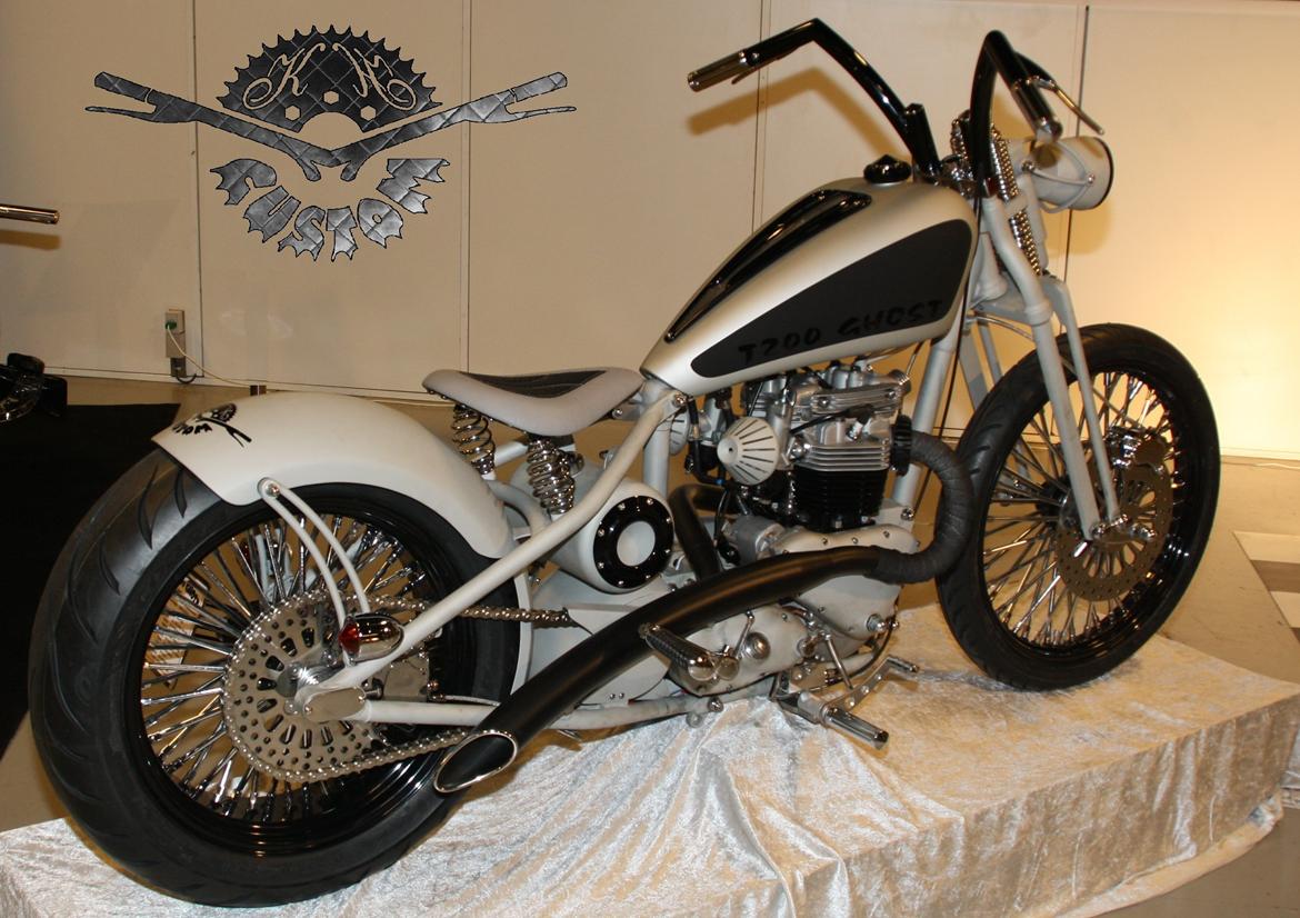 Triumph T200 Ghost / Best Classic Custom Bike 2012 - Triumph T200 Ghost 
Scandinavias Best Classic Custom Bike 2012 billede 1