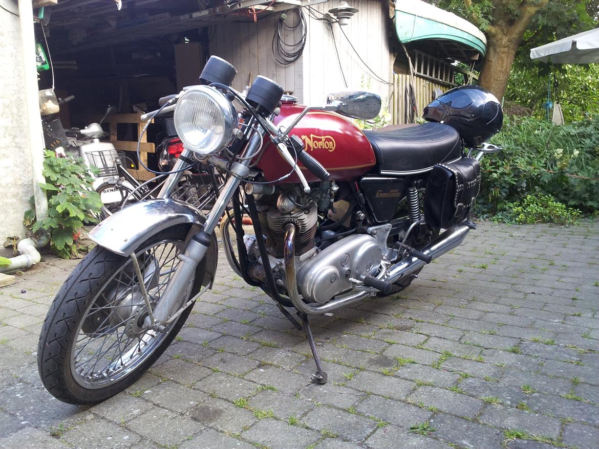 Norton 850 - er ved at ombygge til caferacer billede 5