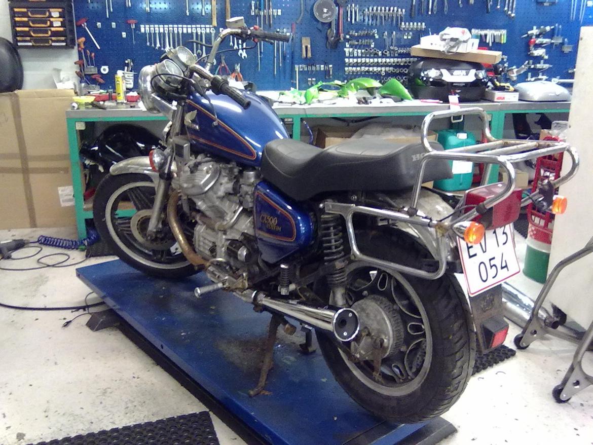 Honda cx500 custom - ikke så slem alligevel. billede 10