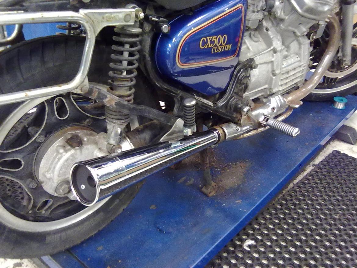 Honda cx500 custom - højre side billede 13